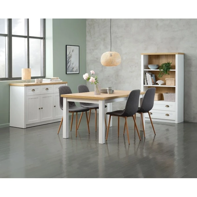 Стул JYSK Jonstrup, полиэстер, темно-серый, 44х87х53 см (3526_3600266), 4 шт Стул JYSK Jonstrup, полиэстер, темно-серый, 44х87х53 см (3526_3600266), 4 шт