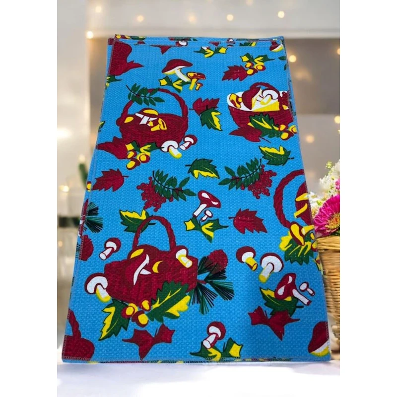 Mətbəx dəsmalları dəsti MiraNova 021, pambıq, rəngbərəng, 40x70 sm, 10 əd