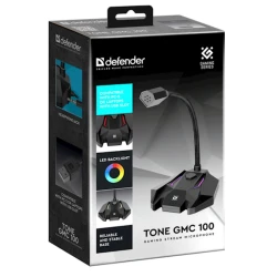 Микрофон Defender Tone GMC 100 USB LED Black