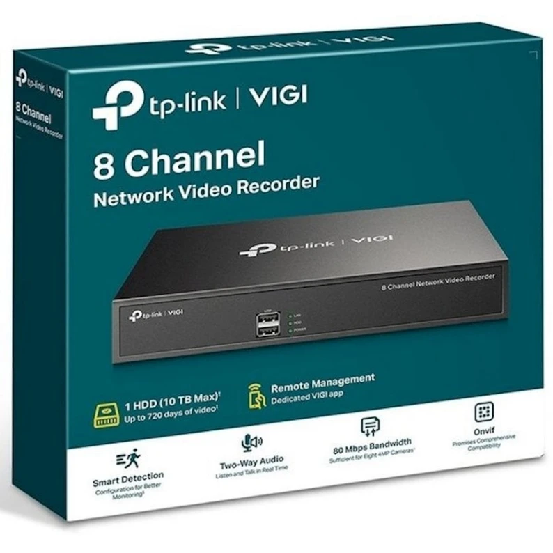 IP видеорегистратор TP-Link VIGI NVR1008H IP видеорегистратор TP-Link VIGI NVR1008H