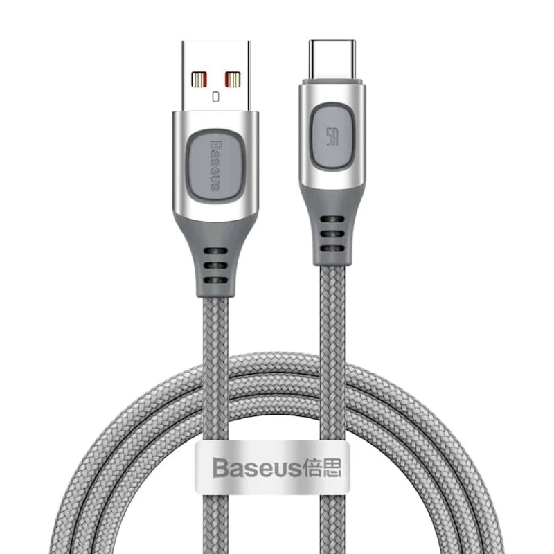 Кабель USB Baseus Flash Multiple Fast Charge Protocols Type-C (CATSS-A0G), Gray