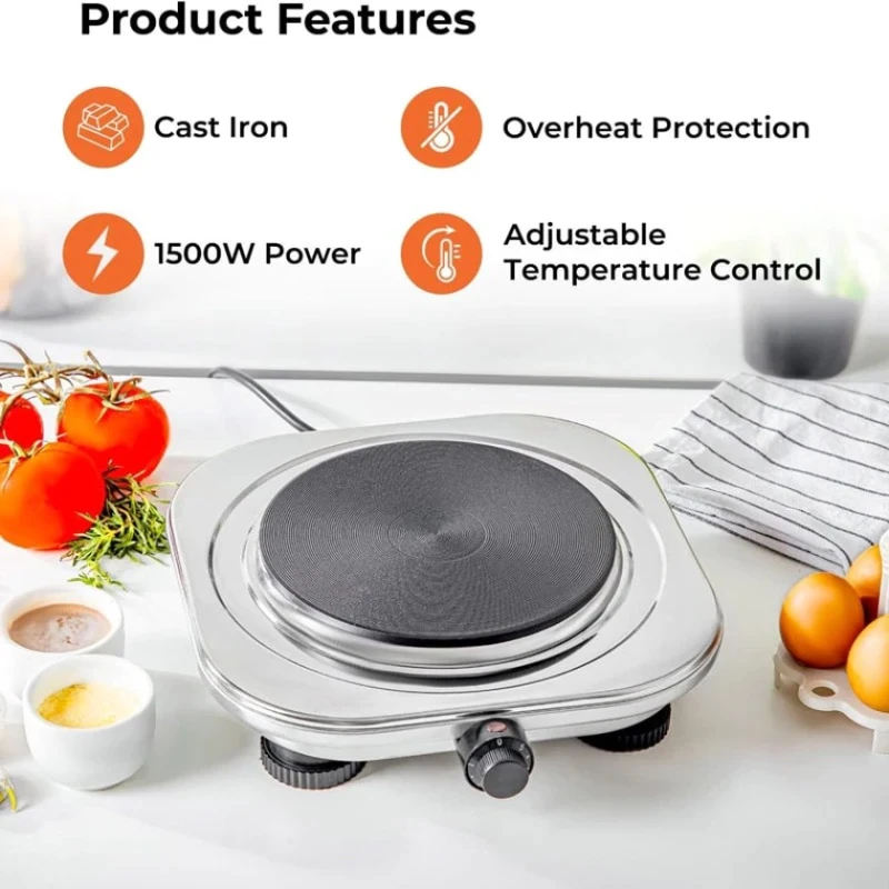 Электрическая плита Sokany SK-5118, черный Электрическая плита Sokany SK-5118, черный