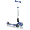 Складной скутер Globber Primo Foldable Lights, синий/черный