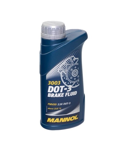 Əyləc mayesi Mannol Dot3 FMVSS 116, 500 ml