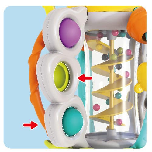 Интерактивная игрушка Hola Busy Bear, разноцветная