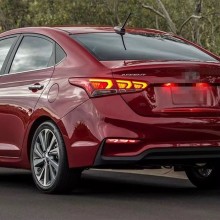 Arxa bamper reflektoru Hyundai Accent 2017-2021 avtomobili üçün - avto173