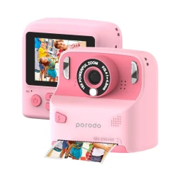 Печатная камера Porodo LFS017 для детей, розовая