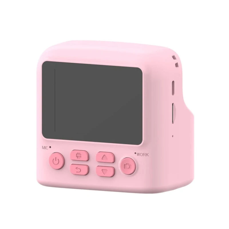 Печатная камера Porodo LFS017 для детей, розовая Печатная камера Porodo LFS017 для детей, розовая