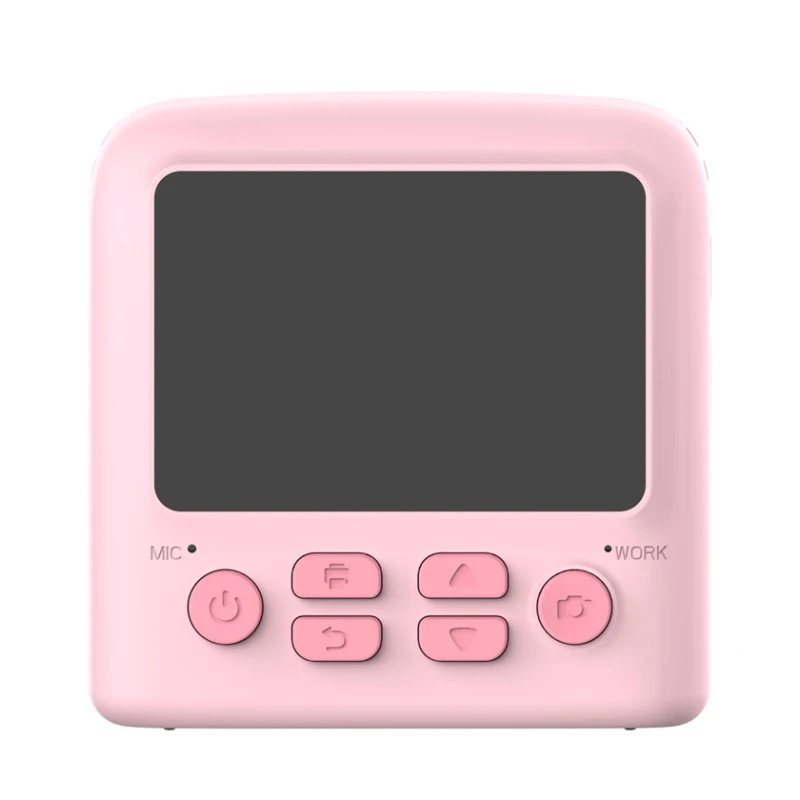 Печатная камера Porodo LFS017 для детей, розовая Печатная камера Porodo LFS017 для детей, розовая