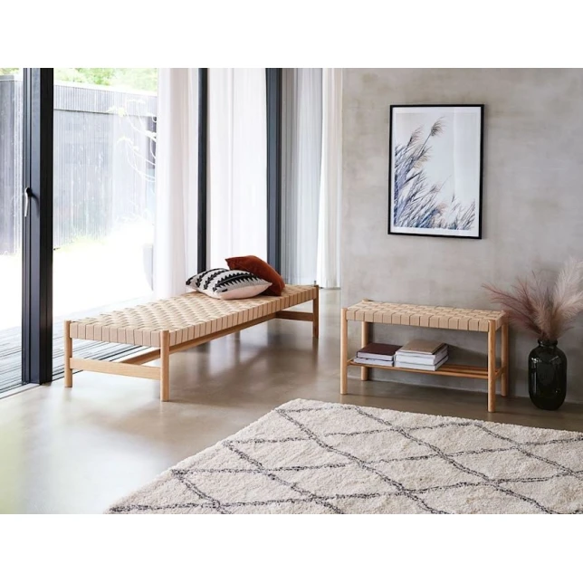 Скамейка Jysk Vadehavet, массив дерева/сталь, бежевая, 81x45 см Скамейка Jysk Vadehavet, массив дерева/сталь, бежевая, 81x45 см