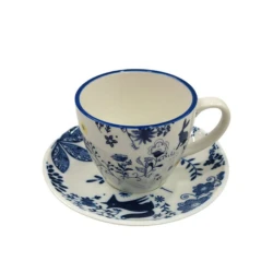 Набор чайный Danny Home HMSD_CH6D, керамика, белый/голубой Набор чайный Danny Home HMSD_CH6D, керамика, белый/голубой