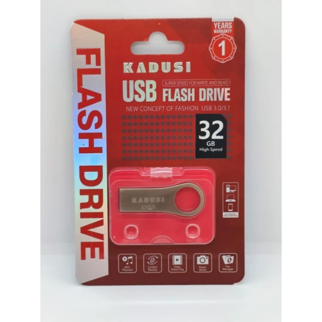 Флешка Kadusi 32GB USB 3.1