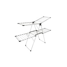 Paltar üçün quruducu Perilla 57045, metal, ağ/qara, 25 m