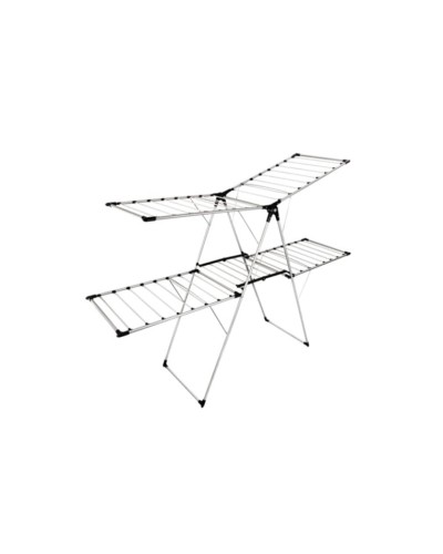 Paltar üçün quruducu Perilla 57045, metal, ağ/qara, 25 m