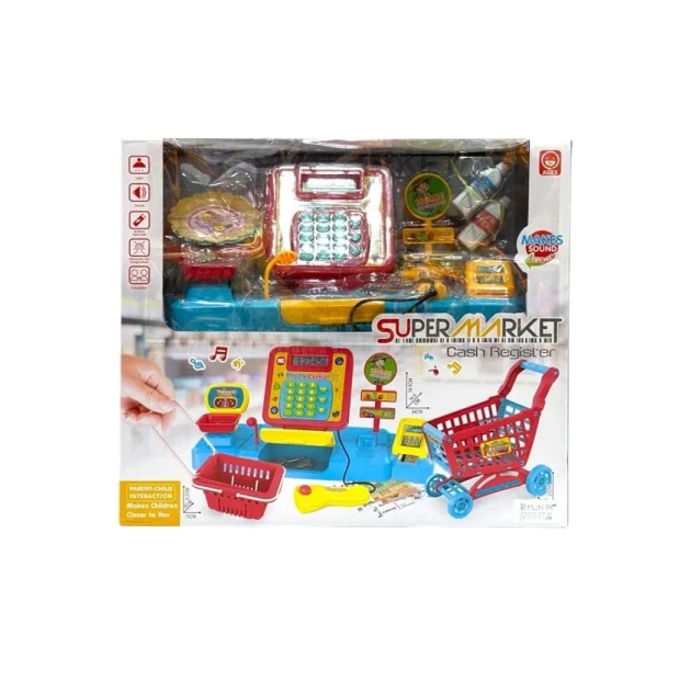 Oyun dəsti Supermarket KS77, 3+ yaş