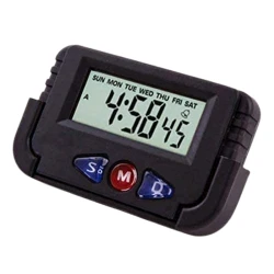 Электронные часы Cloudsale NA-613D, пластик, черный Электронные часы Cloudsale NA-613D, пластик, черный