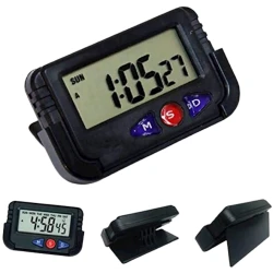 Электронные часы Cloudsale NA-613D, пластик, черный Электронные часы Cloudsale NA-613D, пластик, черный