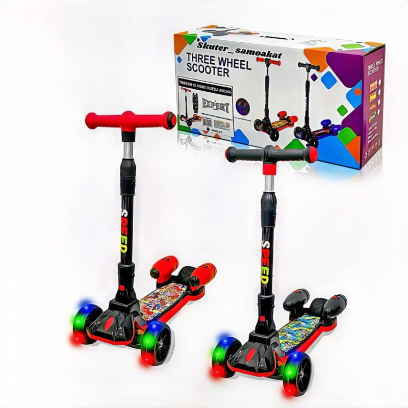 Tüstülü işığlı qatlanan 2-8 yaş