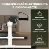Мини велотренажер Sundays Fitness ES-8102 черный/белый Мини велотренажер Sundays Fitness ES-8102 черный/белый