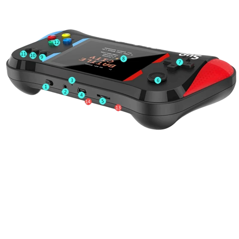 Портативная игровая приставка Sup X7M Портативная игровая приставка Sup X7M