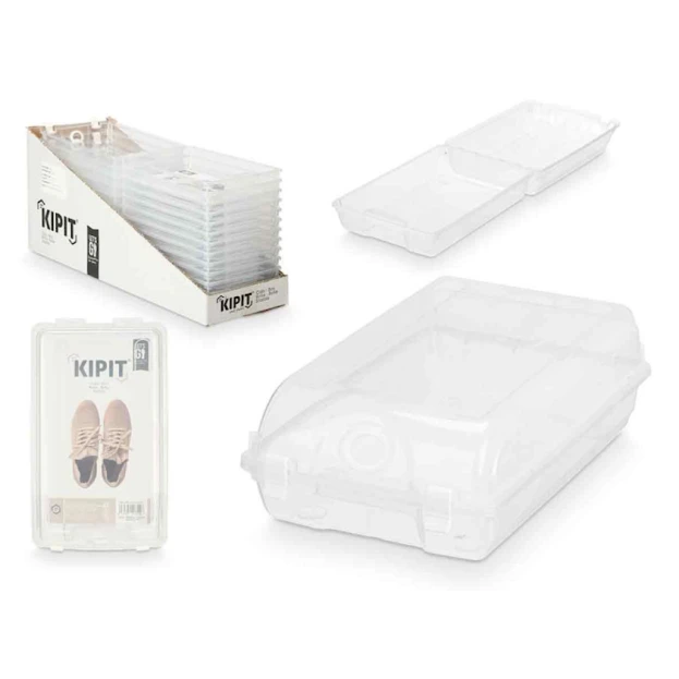 Коробка для хранения обуви Arte Regal, 33x19x10.5 см, пластик Коробка для хранения обуви Arte Regal, 33x19x10.5 см, пластик