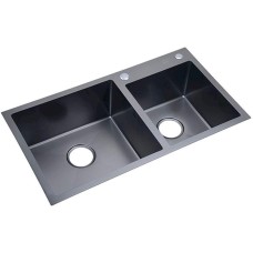 Mətbəx çanağı Ecotech 8050DB Top Black