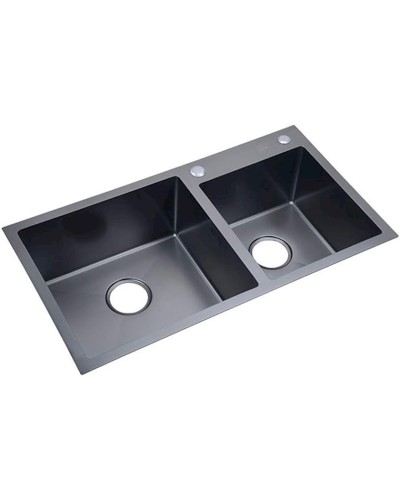 Mətbəx çanağı Ecotech 8050DB Top Black