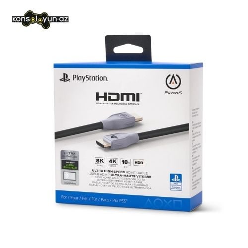 Док-станция PowerA Ultra High Speed HDMI Cable для PlayStation 5 Док-станция PowerA Ultra High Speed HDMI Cable для PlayStation 5