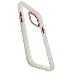 Apple iPhone 12 Pro üçün çexol Şəffaf/Ağ