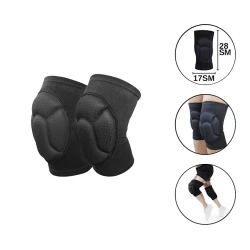 Наколенник 2001645000002/2136, унисекс, черный Наколенник 2001645000002/2136, унисекс, черный