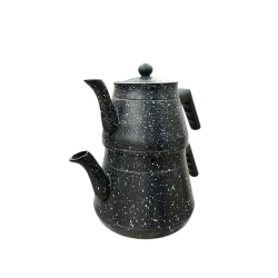 Двухэтажный чайник sweet-maxi 15-2314, гранит, черный