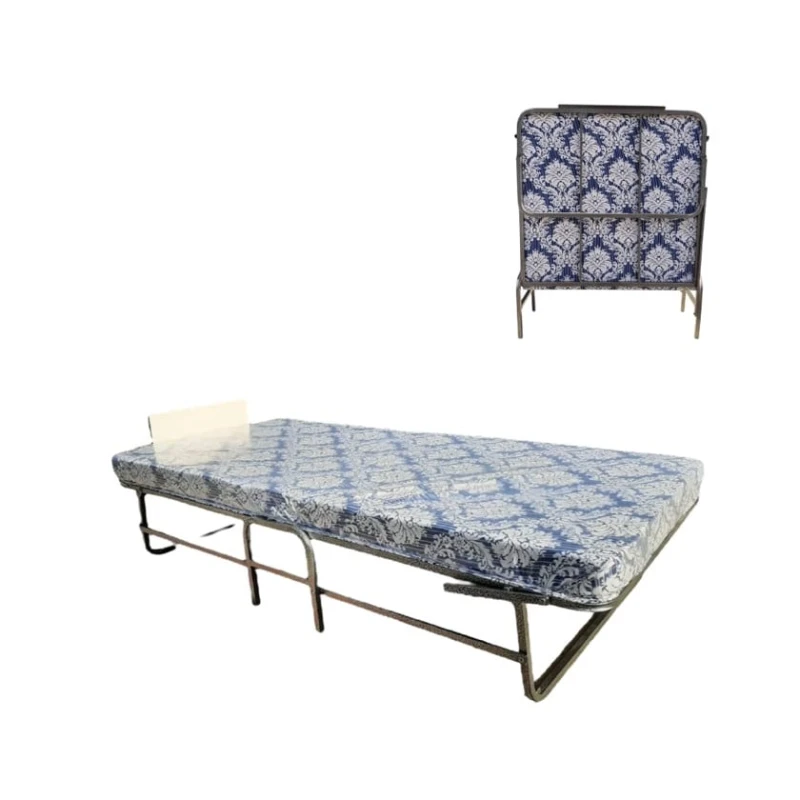 Раскладушка, металл, 190x90x10 см, серая Раскладушка, металл, 190x90x10 см, серая