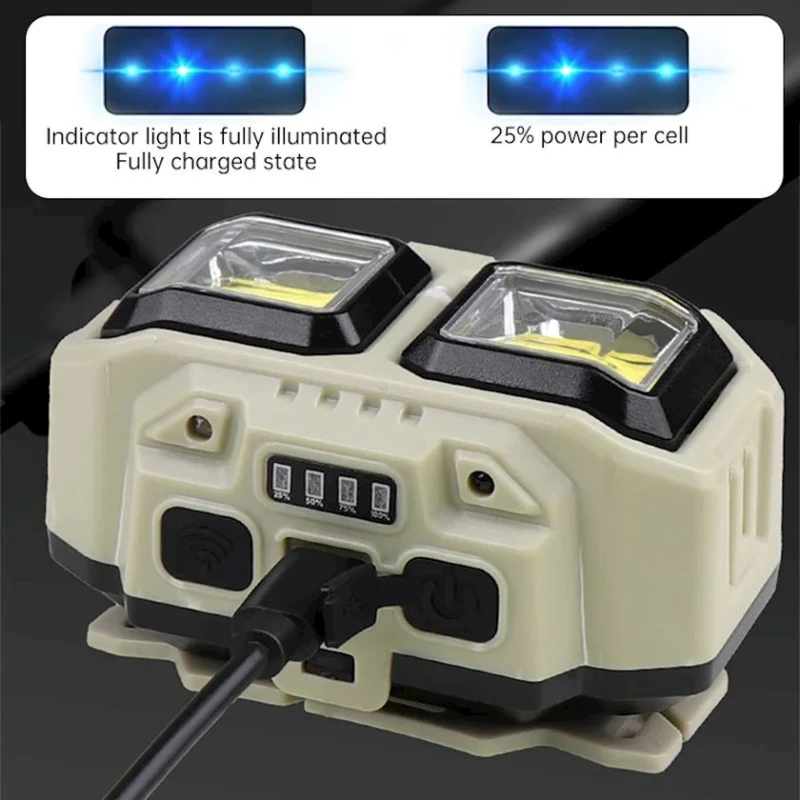 Налобный фонарь HX-816, белый Налобный фонарь HX-816, белый