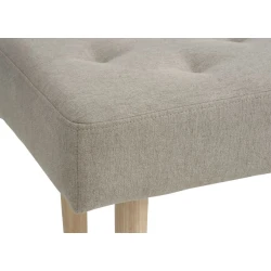 Скамейка JYSK Hagebro 3670091, мебельная фанера/полиэстер, бежевая, 100x43x36 см Скамейка JYSK Hagebro 3670091, мебельная фанера/полиэстер, бежевая, 100x43x36 см