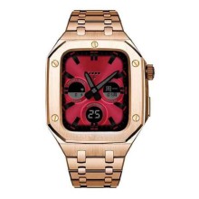 Qayış və çexol SW690 Apple Watch 44/45mm üçün Rose Gold