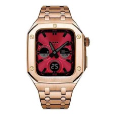 Qayış və çexol SW690 Apple Watch 44/45mm üçün Rose Gold