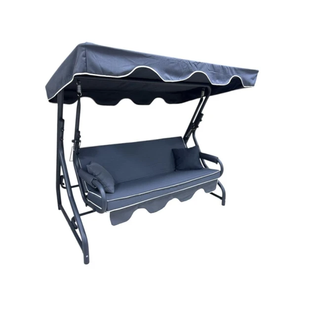 Садовые качели Erinoz Olea Swing MyGardenBaku_10020, на 3 человека, антрацит