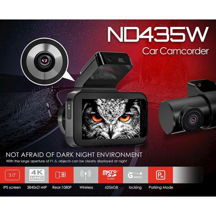 Avtomobil videoqeydiyyatçısı Nakamichi ND435W Avtomobil videoqeydiyyatçısı Nakamichi ND435W