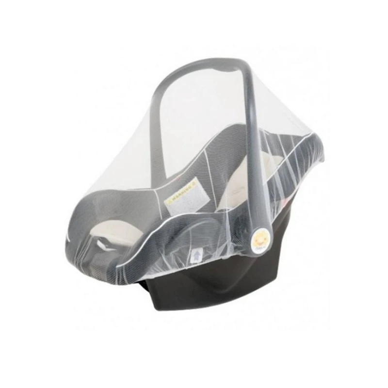 Москитная сетка для автокресла Babyono, 80x80x20 см, текстиль, белый