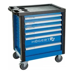 Ящик-тележка для инструментов Hogert Technik HT7G046, 41х76х96 см
