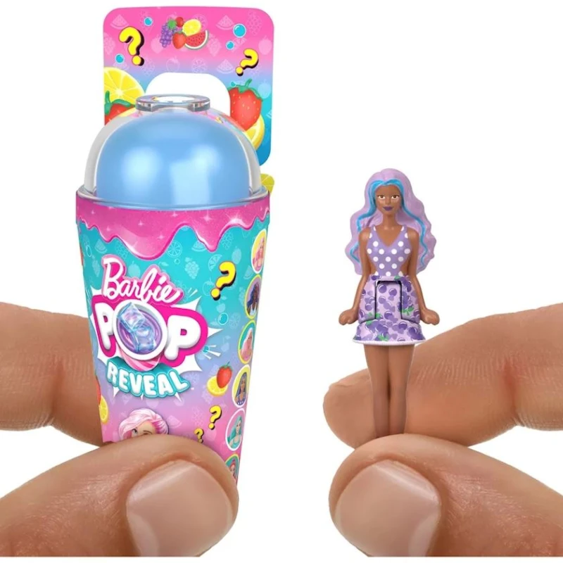 Кукла-сюрприз Mattel Mini BarbieLand Pop Reveal HYM26, 4 см, 4 года+ Кукла-сюрприз Mattel Mini BarbieLand Pop Reveal HYM26, 4 см, 4 года+