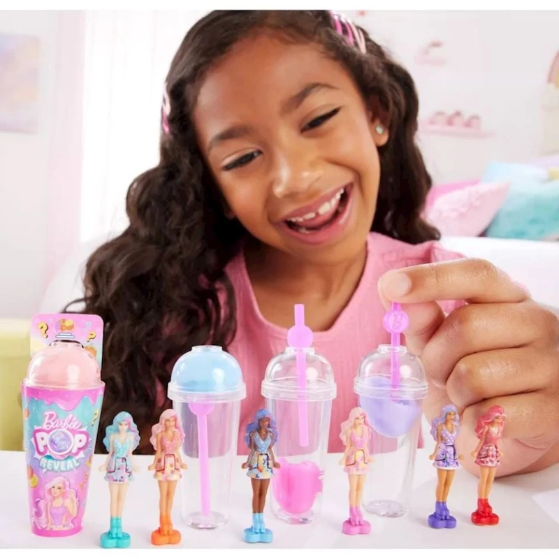 Кукла-сюрприз Mattel Mini BarbieLand Pop Reveal HYM26, 4 см, 4 года+ Кукла-сюрприз Mattel Mini BarbieLand Pop Reveal HYM26, 4 см, 4 года+