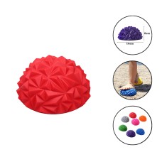 Yarıyumru massaj topu ayaqlar üçün Gymnic 1022 PVC, qırmızı, 16 sm