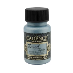 Краска Cadence Dora Textile Metallic Fabric Paint Aqua 50 мл