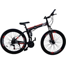 Dağ velosipedi Animer 29, qara/qırmızı