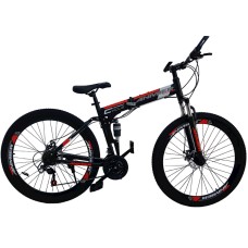 Dağ velosipedi Animer 29, qara/qırmızı