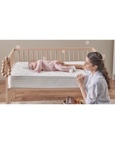 Uşaq üçün döşək Yataş Milky Comfy DHT, 60x120 sm, ağ