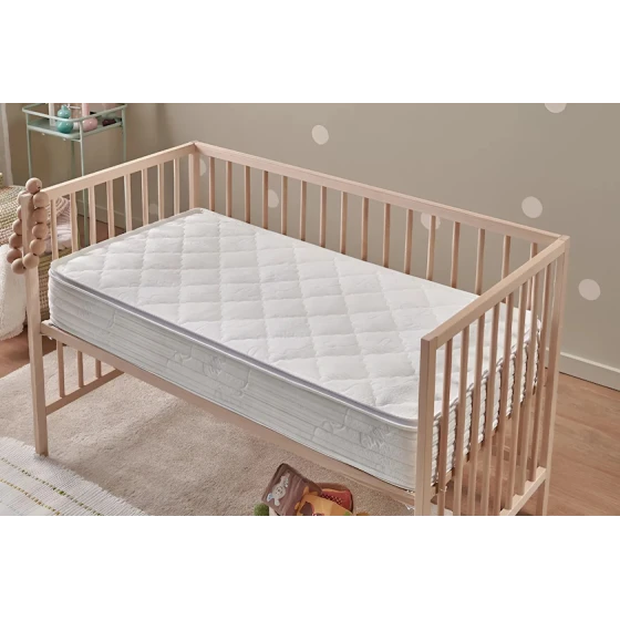Матрас детский Yataş Milky Comfy DHT, 60x120 см, белый
