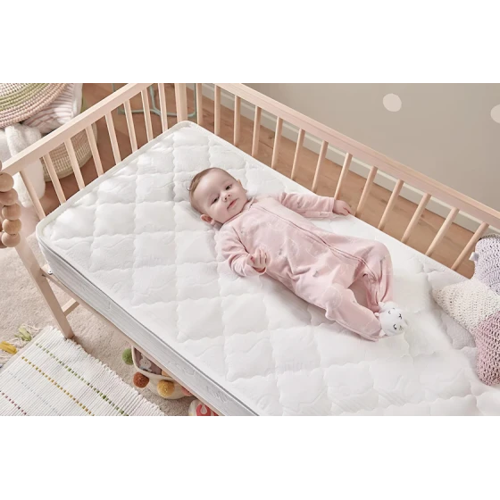Матрас детский Yataş Milky Comfy DHT, 60x120 см, белый