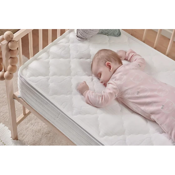 Матрас детский Yataş Milky Comfy DHT, 60x120 см, белый